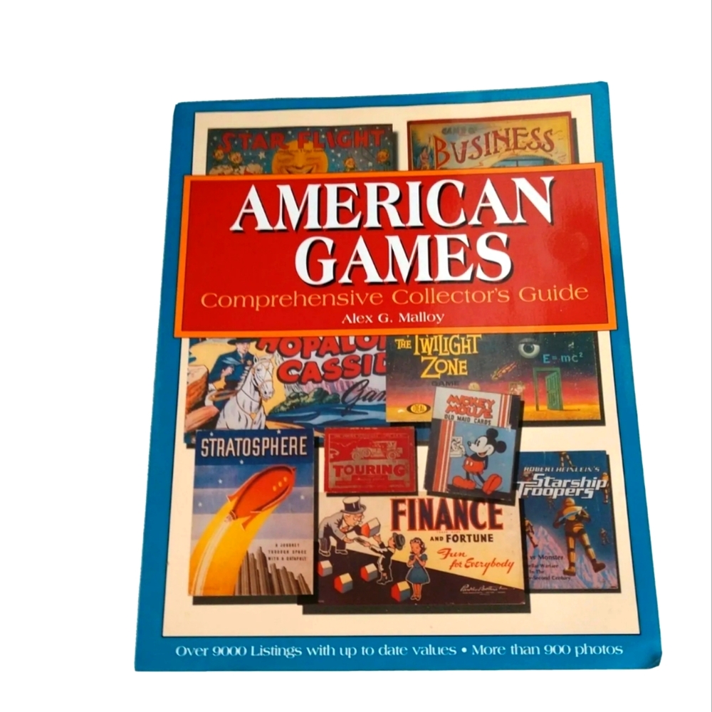 American Games-Comprehensive Guide book PB-Alex G. Malloy-2000-346 pg